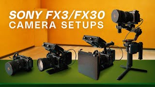 Sony FX3/FX30 Camera Setups