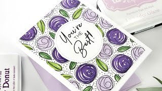 Scribble Roses with Taylored Expressions | Quick and Colorful Card Making