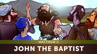 John the Baptist Bible Story - Matthew 3 | Sunday School Lesson for Kids |HD| Sharefaithkids.com