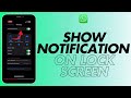 How to Show WhatsApp Notifications on Lock Screen in iPhone 2024 | Stay Updated at a Glance