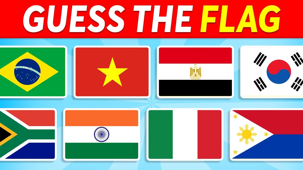 🚩 Guess The Country By The Flag 🌍 | World Flags Quiz 🧠🤯 - YouTube