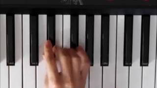 木村カエラ   Butterfly　サビだけ　原曲キーで演奏 　右手ピアノ　How to Play Piano （right hand）