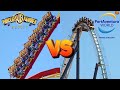 EL MEJOR PARQUE TEMÁTICO DE España || PortAventura VS ParqueWarner