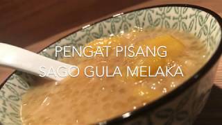 Pengat Pisang Sago Gula Melaka