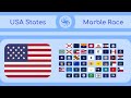 U.S.A. States - Marble Race