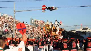 平成26年（2014）9月14日岸和田だんじり祭り下野町カンカン場