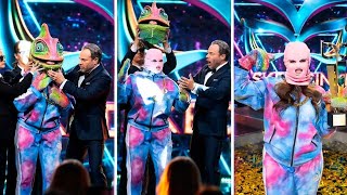 KAMELEONTEN FRÖKEN SNUSK VINNER MASKED SINGER