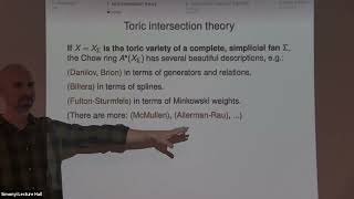 Intersection Theory of Matroids: Variations on a Theme - Federico Ardila