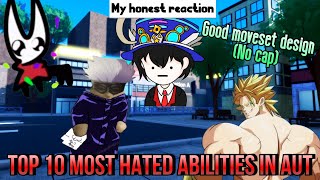 (OUTDATED) AUT Top 10 most hated abilities in the game