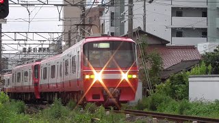 名鉄1803F+1011F 回送新鵜沼 始発犬山駅発車