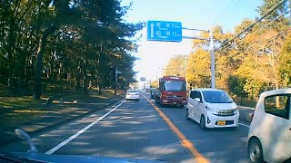 【福岡ドライブ・国道202号】（Vol.1/2）福岡市西区内浜から福岡市西区今宿まで・国道202号線・唐津街道を東から西方面へ