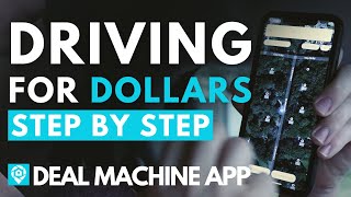 Driving For Dollars Step By Step: How To Make $1,000,000 in 2022? | Deal Machine App