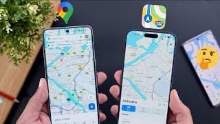 Google Maps vs Apple Maps: The New Colors, Do You Like it?
