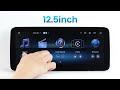 NaviFly MN-X For Benz Series Car Multimedia player Android 13 6G+128G Carplay Auto 4g lte 1920*720