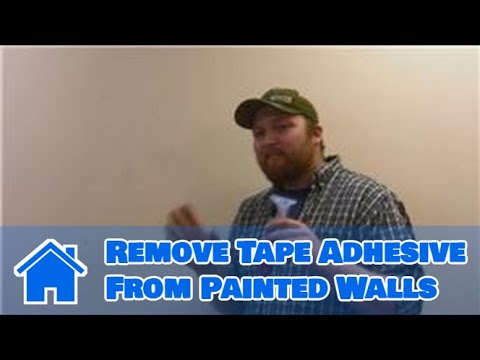 All About Walls : How to Remove Tape Adhesive From Painted Walls All About Walls : How to Remove Tape Adhesive From Painted Walls
