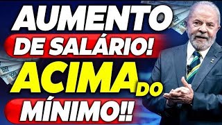 FOI ASSINADO: NOVO AUMENTO de SALÁRIO acima do MÍNIMO para APOSENTADOS e PENSIONISTAS