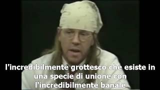 Charlie Rose interviews David Foster Wallace sub ita Parte 1/4