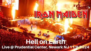 Iron Maiden - Hell On Earth LIVE @ SOLD OUT Prudential Center Newark NJ 11/9/2024