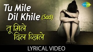 Tu Mile Dil Khile with Lyrics | तू मिले दिल खेले गाने के बोल | Kumar Sanu| Alka | Criminal | Manisha