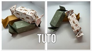 TUTO boite CRACKERS / facile et rapide