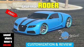 Truffade Adder (Bugatti Veron) Best Clean Customization and Review (GTA 5 Online Podium Car Review)