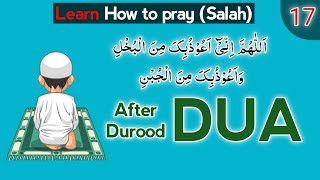 Learn How to Pray (SALAH) Namaz epi=17 | allahuma ini aozubika minal bukhl | dua 3 | Radio Talks