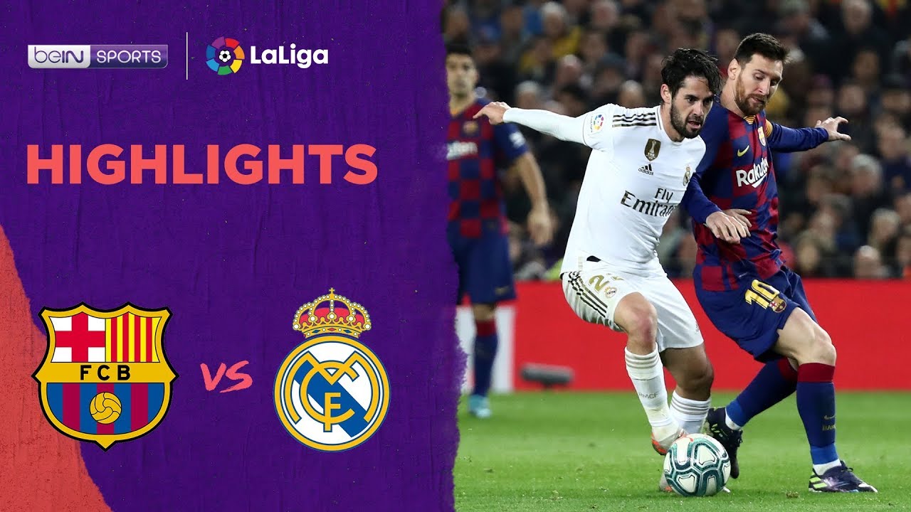 Barcelona 0-0 Real Madrid | LaLiga 19/20 Match Highlights - YouTube