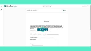 OneSpan Notary | How to Electronically Notarize Documents with In-Person Electronic Notarization...