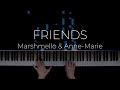 Marshmello & Anne-Marie - FRIENDS (Piano Cover)