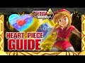 The Legend of Zelda: A Link Between Worlds - All Heart Piece Location Guide!