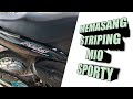 CARA PASANG STRIPING MIO