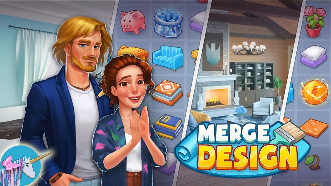 Merge Design Home Makeover Gameplay - YouTube