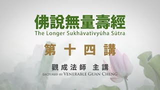 [Mandarin] 繁簡字幕 國語普通話 - 佛說無量壽經 - 第十四講 - 觀成法師主講