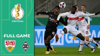 VfB Stuttgart vs. Borussia Mönchengladbach 1-2 | Full Game | DFB-Pokal 2020/21 | Round of 16