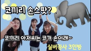 실버강사3인방 홈트레이닝 레크리에이션 손유희 코끼리 손스팟 꿀잼