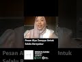 Alya Zurayya Pesan Untuk Selalu Bersyukur