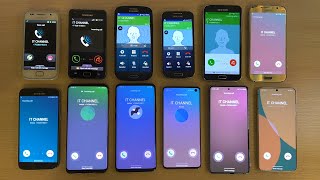 My 12 Samsung Galaxy S1-S21 Incoming Call Collection