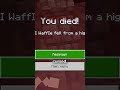 worst way to lose your hardcore world
