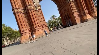 Skating in Barcelona