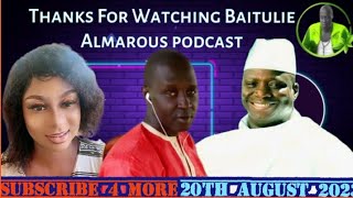 Bii Telo Podcast By Muh-Marong with Mama Africa 20th August 2023.