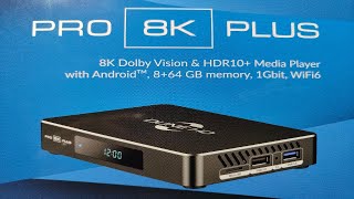 Dune HD Pro 8K Plus: распаковка, первое включение, настройки