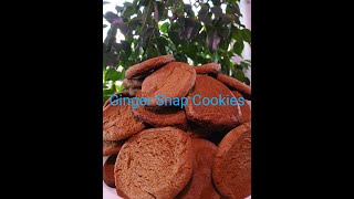 Gingersnap cookies