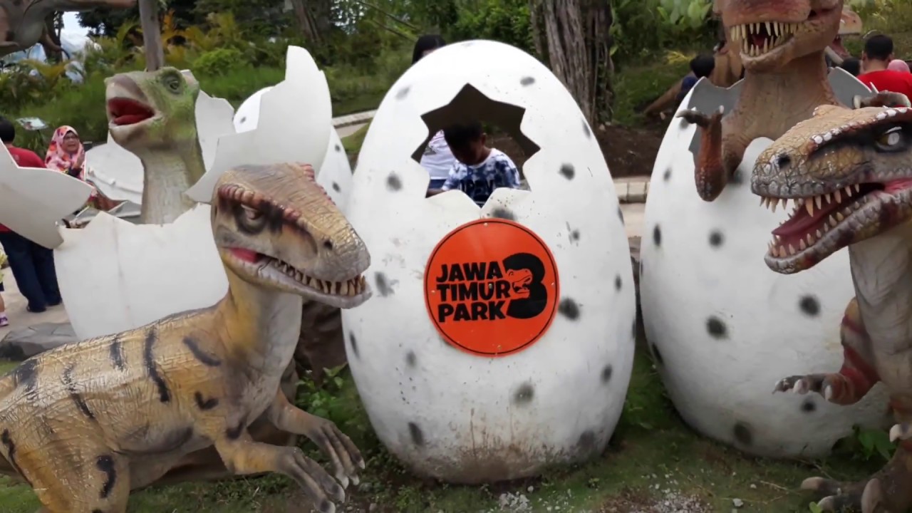 Banyak Dinosaurus Di Jurassic Park-nya Indonesia, Jatim Park 3 Malang ...