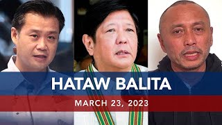 UNTV: HATAW BALITA | March 23, 2023