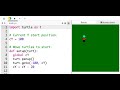 Python tutorial: turtle racing video 1
