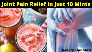 Secret Drink to eliminate and cure Knee Joint Pain