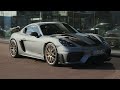 【4k】porsche 718 gt4 rs