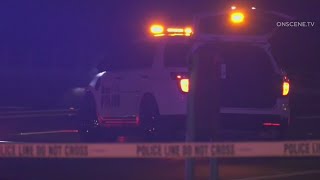 Hit and run investigation in Brea