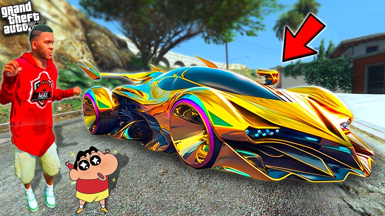 GTA 5 : Franklin And Shinchan Upgrading Biggest God Car In GTA 5 ! (GTA ...