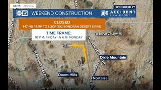 No full freeway closures this weekend, but watch for ramp restrictions